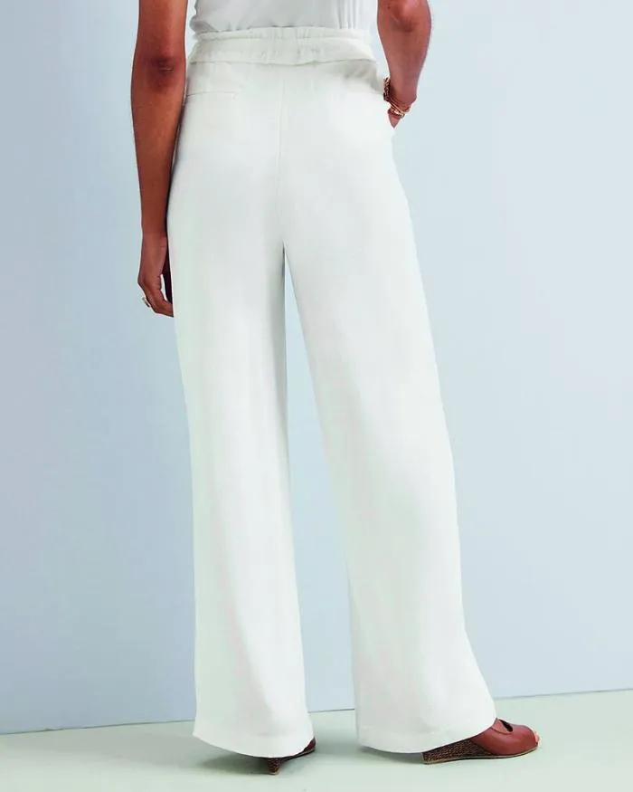 Cotton Traders Trousers Helena WideLeg PullOn Trousers 8211 Women