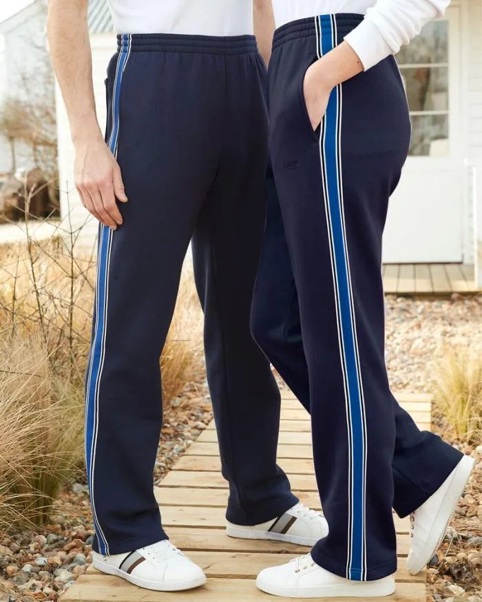 Cotton Traders Trousers Side Panel Jog Pants 8211 WomenMenUnisex