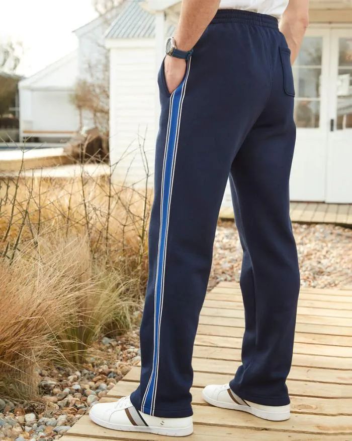 Cotton Traders Trousers Side Panel Jog Pants 8211 WomenMenUnisex