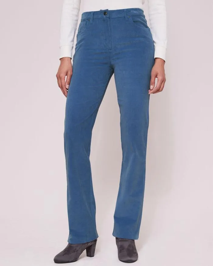 Cotton Traders Trousers Stretch Cord StraightLeg Jeans 8211 Women