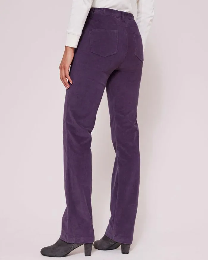 Cotton Traders Trousers Stretch Cord StraightLeg Jeans 8211 Women