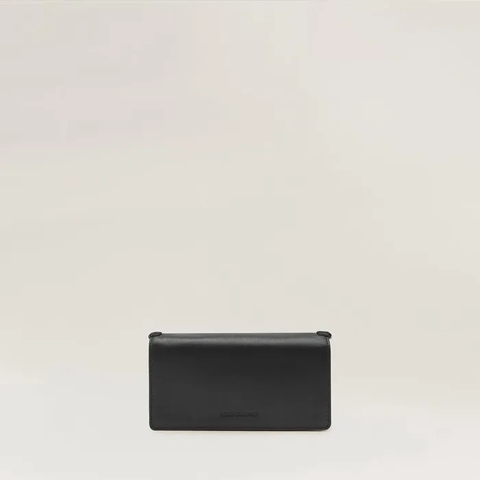 Cross Body Bags Bags Helen Kaminski Blisse Wallet With Raffia Blackcharcoal