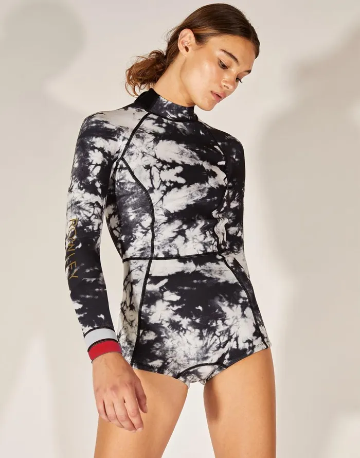 Cynthia Rowley Batik Wetsuit Women Surf and Swim