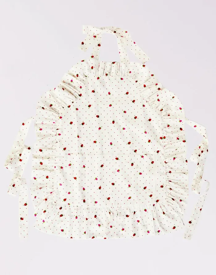 Cynthia Rowley CR X Kit Ruffle Apron Women Home Cynthia Rowley CR X Kit Ruffle Apron Women Home