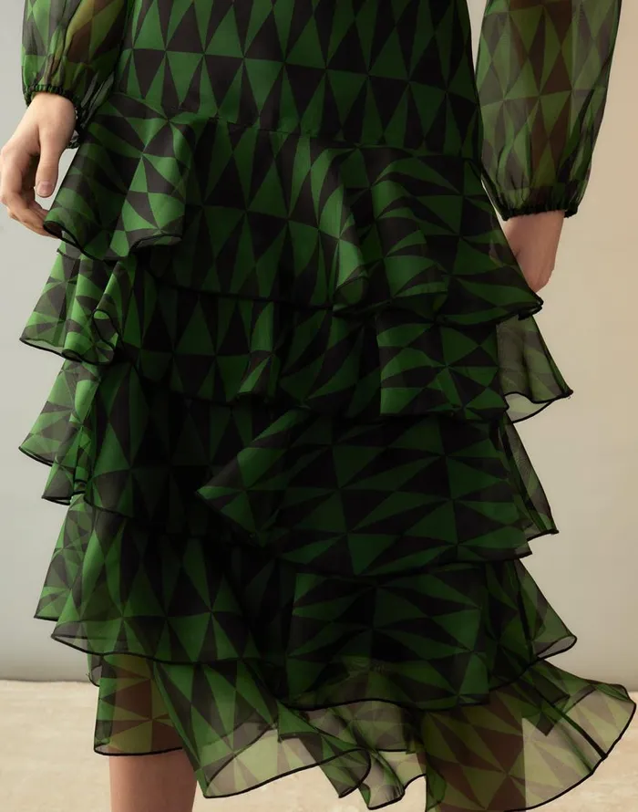 Cynthia Rowley Evergreen Silk Organza Skirt Women Bottoms Cynthia Rowley Evergreen Silk Organza Skirt Women Bottoms