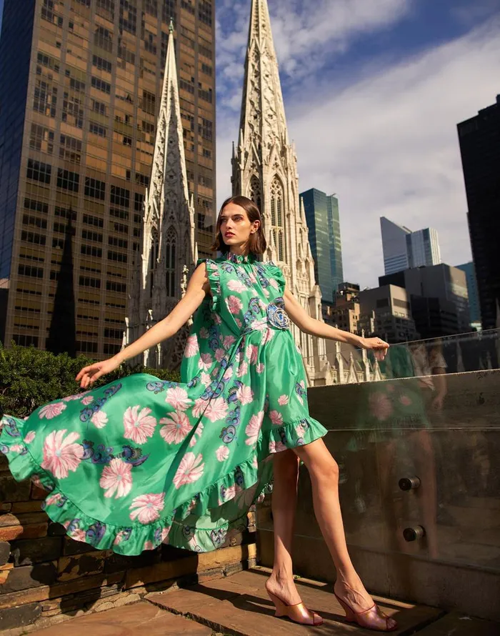 Cynthia Rowley Garden Of Eden Dress Women Dresses