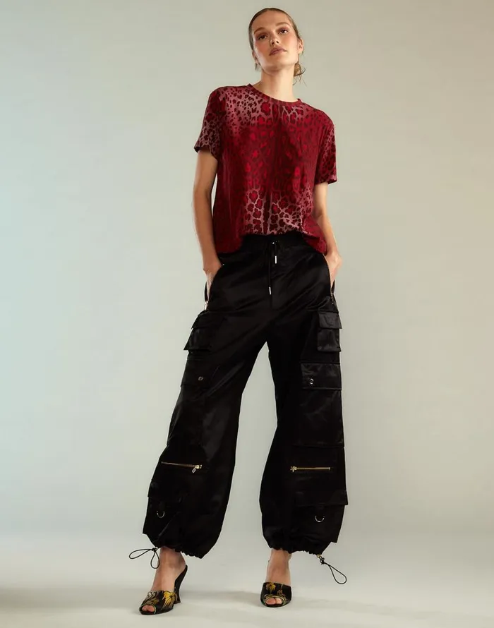 Cynthia Rowley Leopard Tee Women Tops Cynthia Rowley Leopard Tee Women Tops