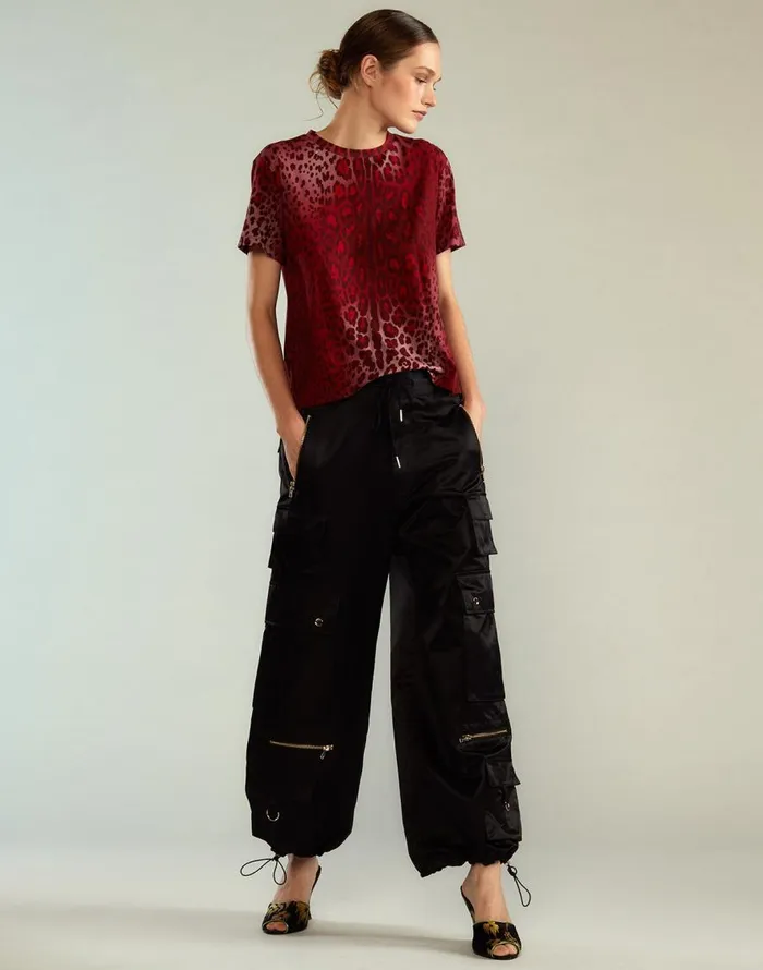 Cynthia Rowley Leopard Tee Women Tops Cynthia Rowley Leopard Tee Women Tops