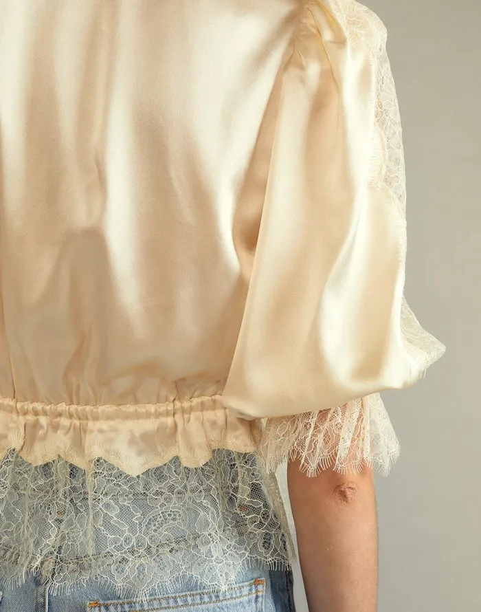 Cynthia Rowley Lure Lace Blouse Women Tops Cynthia Rowley Lure Lace Blouse Women Tops