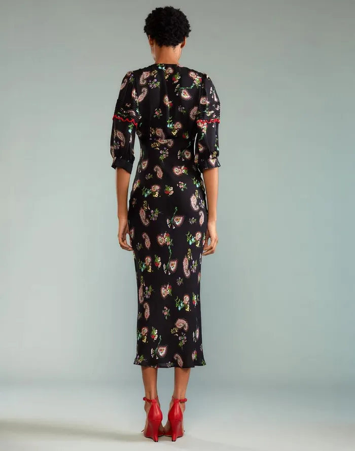 Cynthia Rowley Midnight Garden Dress Women Dresses Cynthia Rowley Midnight Garden Dress Women Dresses