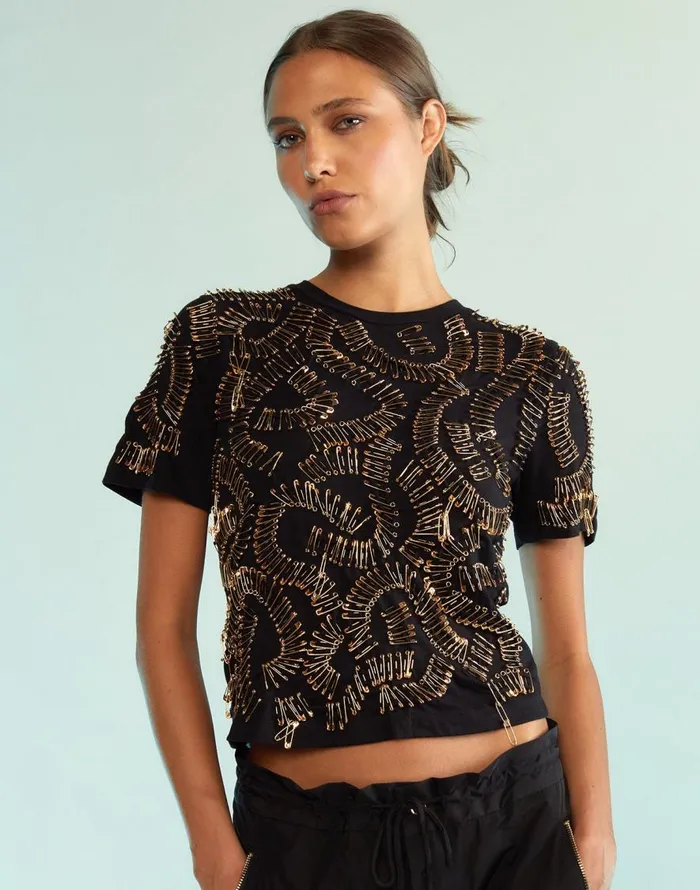 Cynthia Rowley Safety First Tee Women Tops