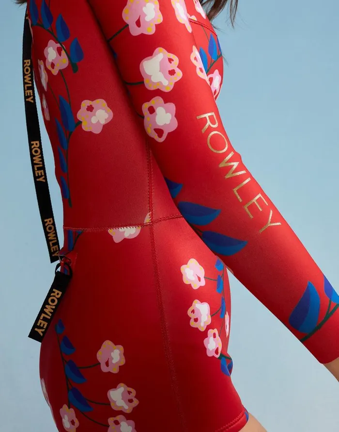 Cynthia Rowley Vine Floral Wetsuit Women Surf and Swim Cynthia Rowley Vine Floral Wetsuit Women Surf and Swim