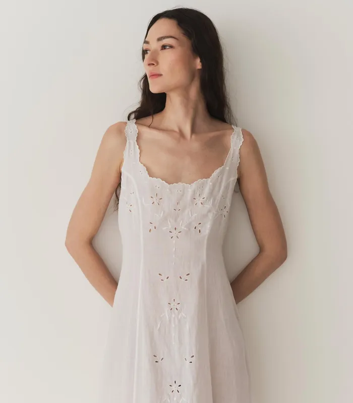 DEN Dresses Women Abella Dress Salt DEN Dresses Women Abella Dress Salt