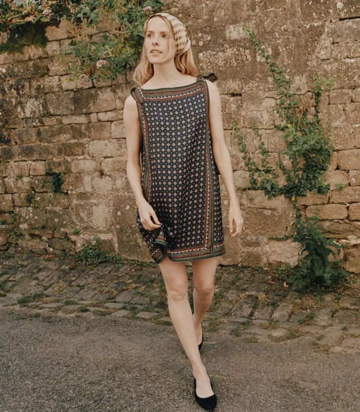 DEN Dresses Women Malia Dress Montmartre Foulard DEN Dresses Women Malia Dress Montmartre Foulard