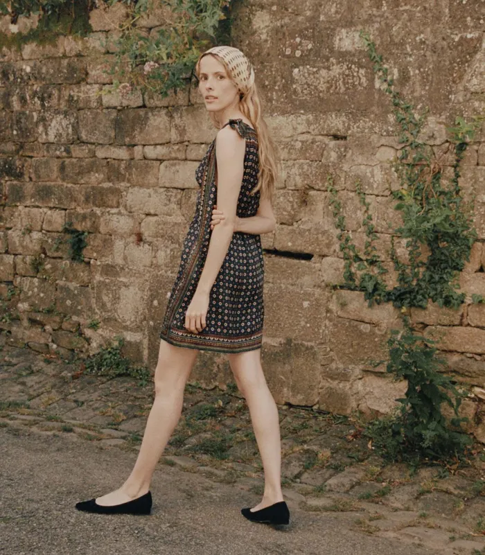 DEN Dresses Women Malia Dress Montmartre Foulard DEN Dresses Women Malia Dress Montmartre Foulard