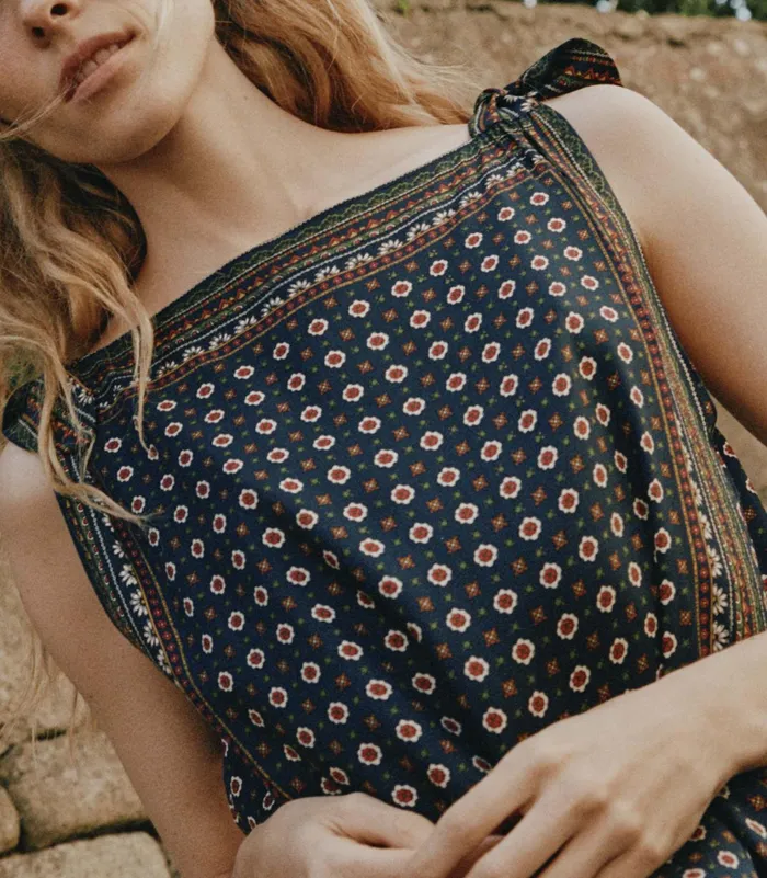 DEN Dresses Women Malia Dress Montmartre Foulard DEN Dresses Women Malia Dress Montmartre Foulard