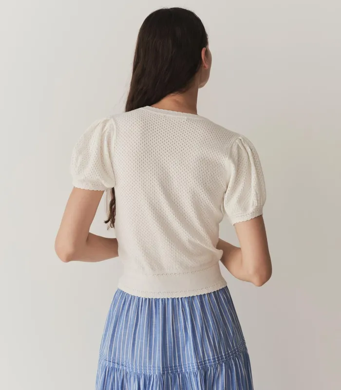 DEN Knitwear Women Ambrose Cardigan Ivory