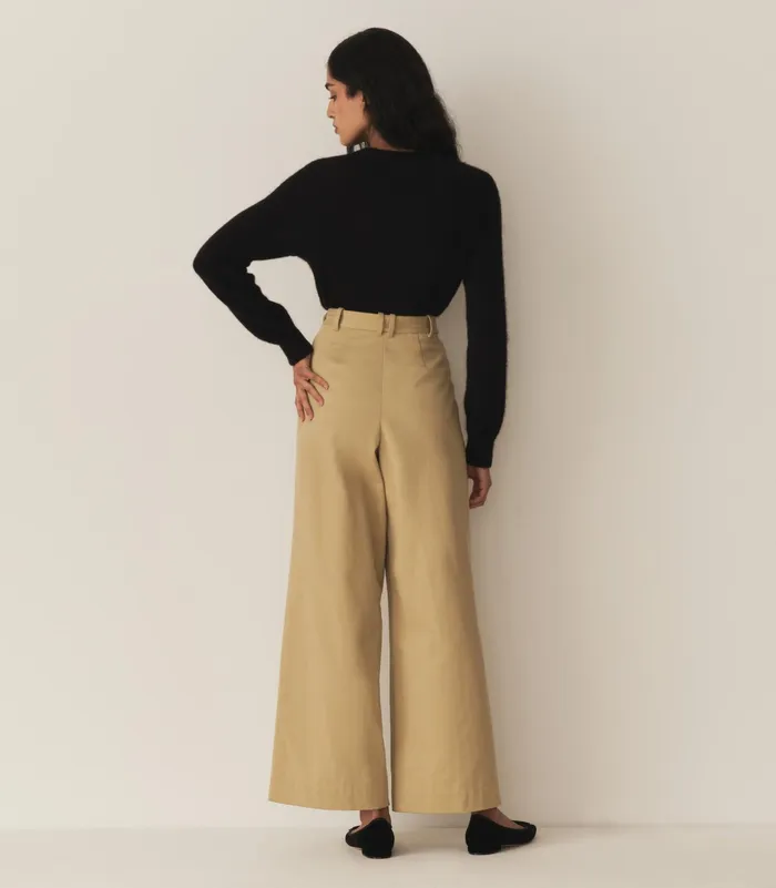 DEN Pants and Shorts Women Hilaire Pant Stone DEN Pants and Shorts Women Hilaire Pant Stone