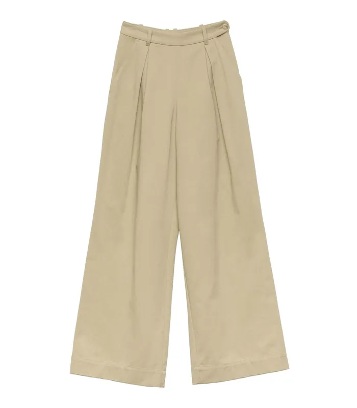 DEN Pants and Shorts Women Hilaire Pant Stone DEN Pants and Shorts Women Hilaire Pant Stone