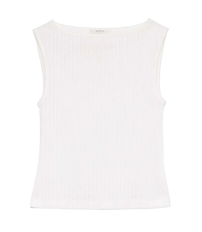 DEN Tees Women Ida Tank Salt DEN Tees Women Ida Tank Salt
