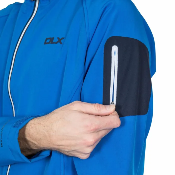Delgado DLX Waterproof Softshell Jacket Blue Men Trespass Softshell Jackets