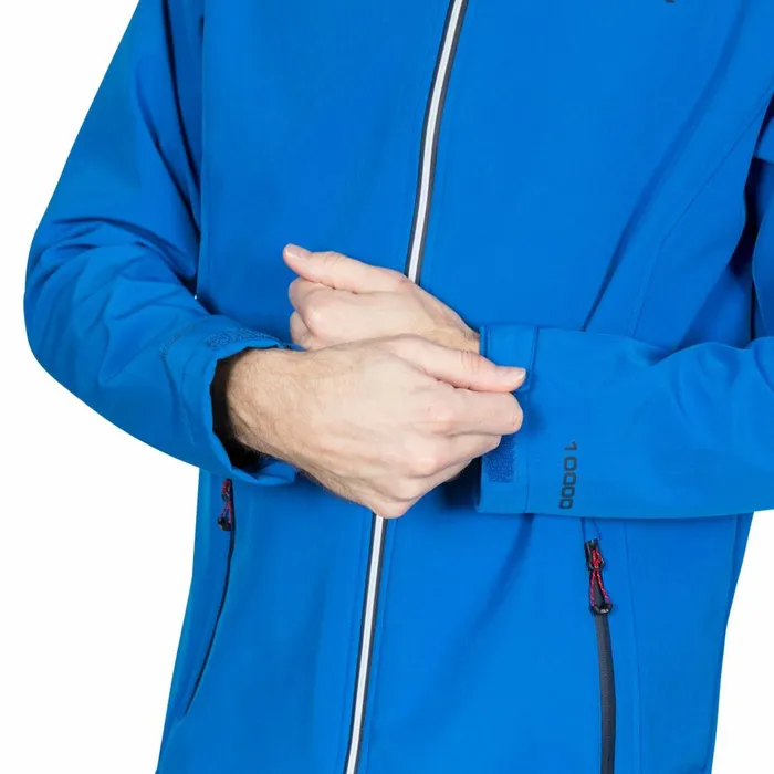 Delgado DLX Waterproof Softshell Jacket Blue Men Trespass Softshell Jackets