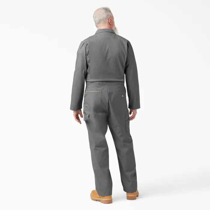Deluxe Blended Long Sleeve Coveralls Gray Gray gy Men Dickies Coveralls Deluxe Blended Long Sleeve Coveralls Gray Gray gy Men Dickies Coveralls