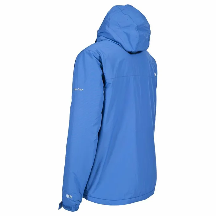 Donelly Waterproof Jacket Electric Blue Men Trespass Waterproof Jackets