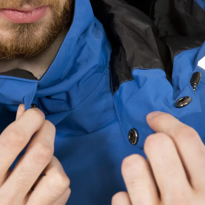 Donelly Waterproof Jacket Electric Blue Men Trespass Waterproof Jackets