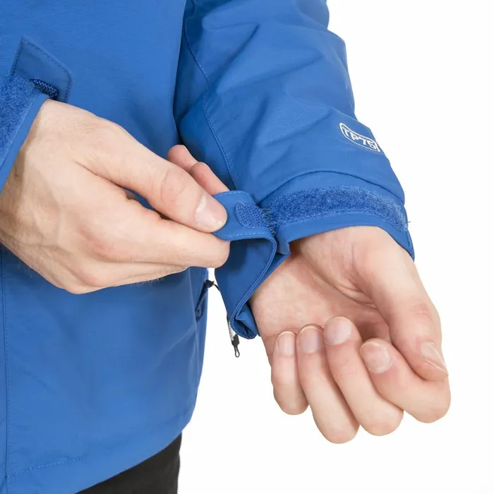 Donelly Waterproof Jacket Electric Blue Men Trespass Waterproof Jackets