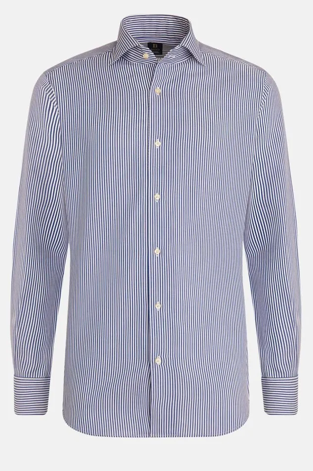 Dress Shirts Men Boggi Milano Regular Fit Blue Striped Dobby Cotton Shirt Blue Dress Shirts Men Boggi Milano Regular Fit Blue Striped Dobby Cotton Shirt Blue