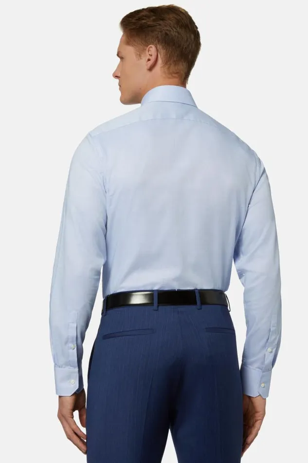 Dress Shirts Men Boggi Milano Slim Fit Sky Blue Dobby Cotton Shirt Light Blu Dress Shirts Men Boggi Milano Slim Fit Sky Blue Dobby Cotton Shirt Light Blu