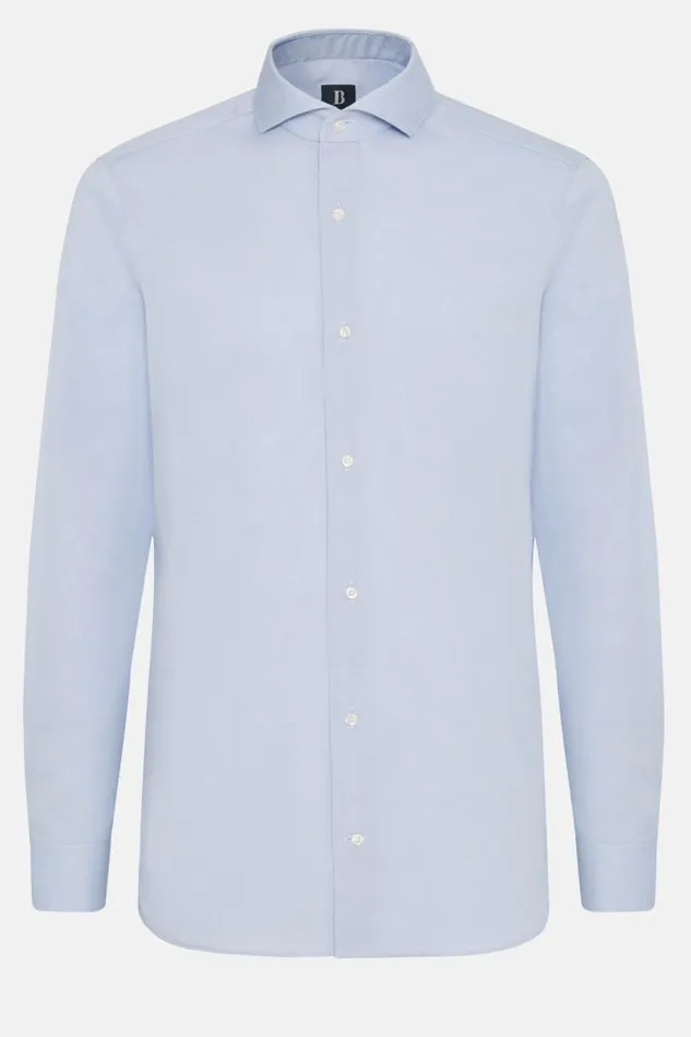 Dress Shirts Men Boggi Milano Slim Fit Sky Blue Dobby Cotton Shirt Light Blu Dress Shirts Men Boggi Milano Slim Fit Sky Blue Dobby Cotton Shirt Light Blu