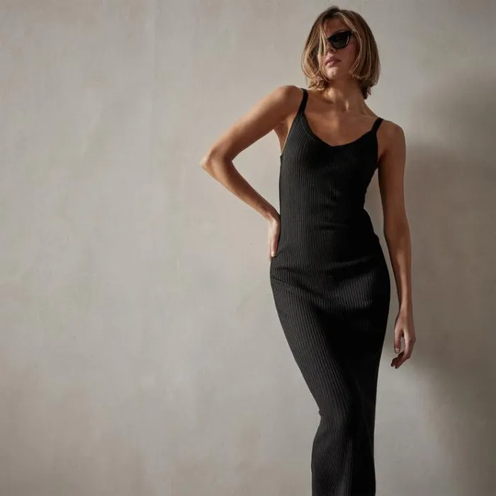 DressesJumpsuits Women James Perse Carmel Dress Black