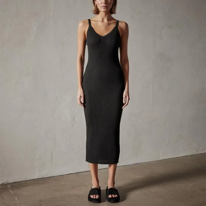DressesJumpsuits Women James Perse Carmel Dress Black