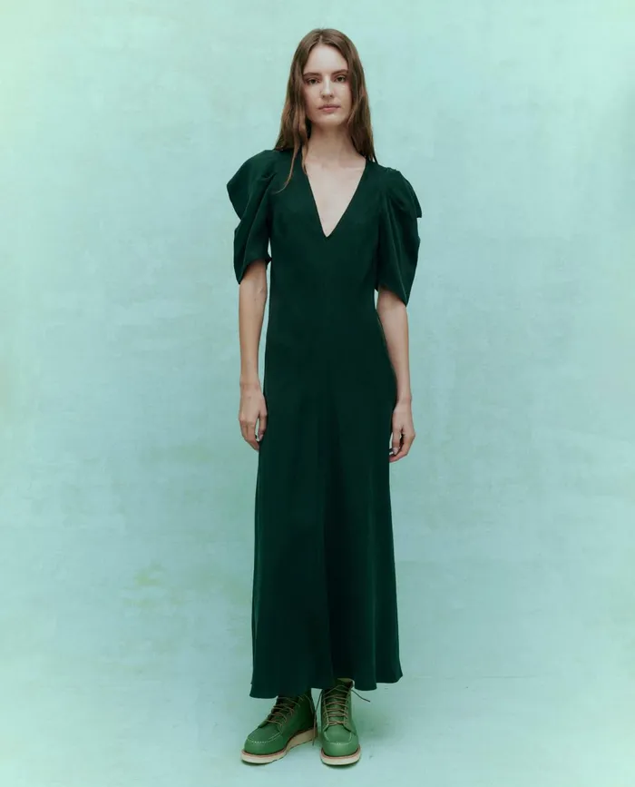 Dresses Women The Great The Century Dress Winter Pine
