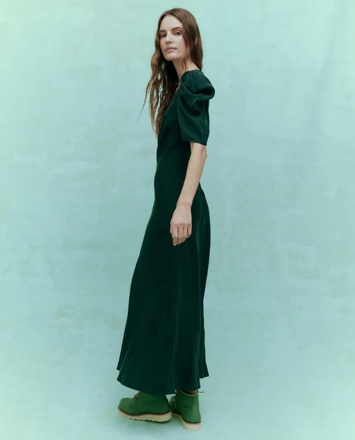 Dresses Women The Great The Century Dress Winter Pine Dresses Women The Great The Century Dress Winter Pine