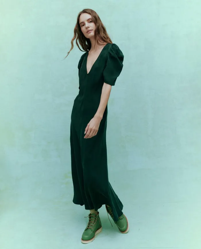 Dresses Women The Great The Century Dress Winter Pine Dresses Women The Great The Century Dress Winter Pine