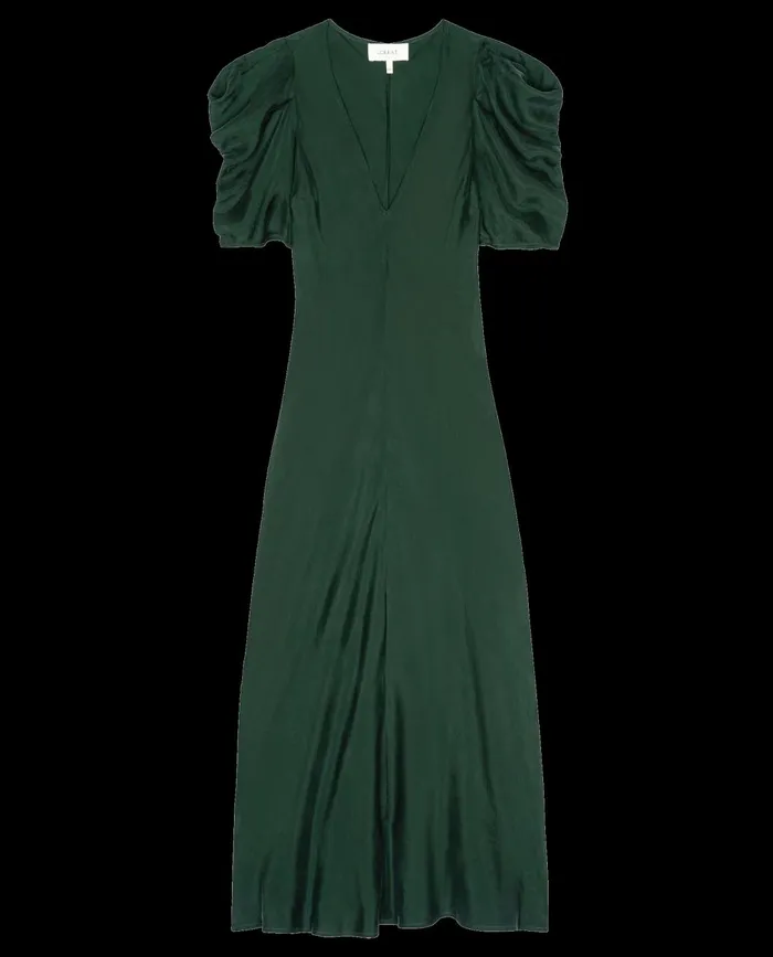 Dresses Women The Great The Century Dress Winter Pine Dresses Women The Great The Century Dress Winter Pine