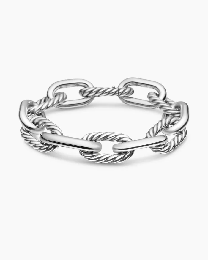 DY Madison Chain Bracelet In Sterling Silver 135mm Women David Yurman Chain