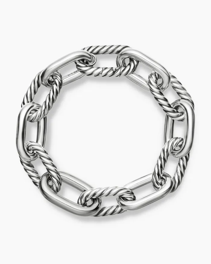 DY Madison Chain Bracelet In Sterling Silver 135mm Women David Yurman Chain DY Madison Chain Bracelet In Sterling Silver 135mm Women David Yurman Chain