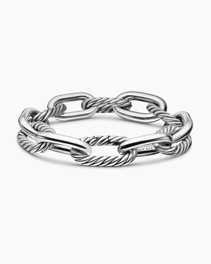 DY Madison Chain Bracelet In Sterling Silver 135mm Women David Yurman Chain DY Madison Chain Bracelet In Sterling Silver 135mm Women David Yurman Chain