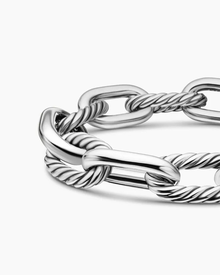 DY Madison Chain Bracelet In Sterling Silver 135mm Women David Yurman Chain DY Madison Chain Bracelet In Sterling Silver 135mm Women David Yurman Chain