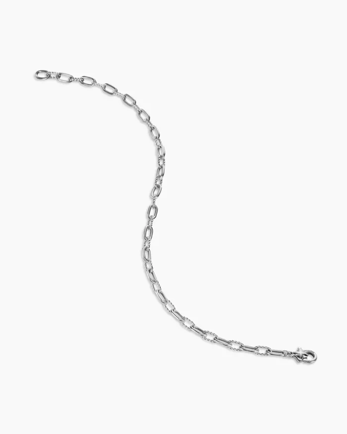 DY Madison Chain Bracelet In Sterling Silver 3mm Women David Yurman Chain DY Madison Chain Bracelet In Sterling Silver 3mm Women David Yurman Chain
