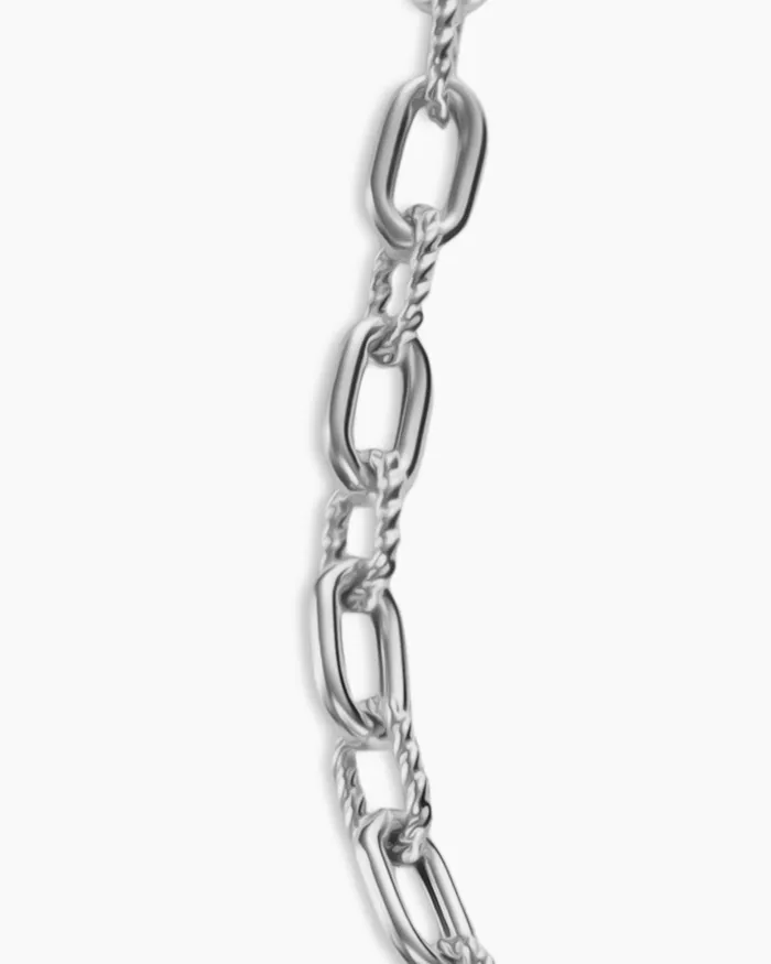 DY Madison Chain Bracelet In Sterling Silver 3mm Women David Yurman Chain DY Madison Chain Bracelet In Sterling Silver 3mm Women David Yurman Chain