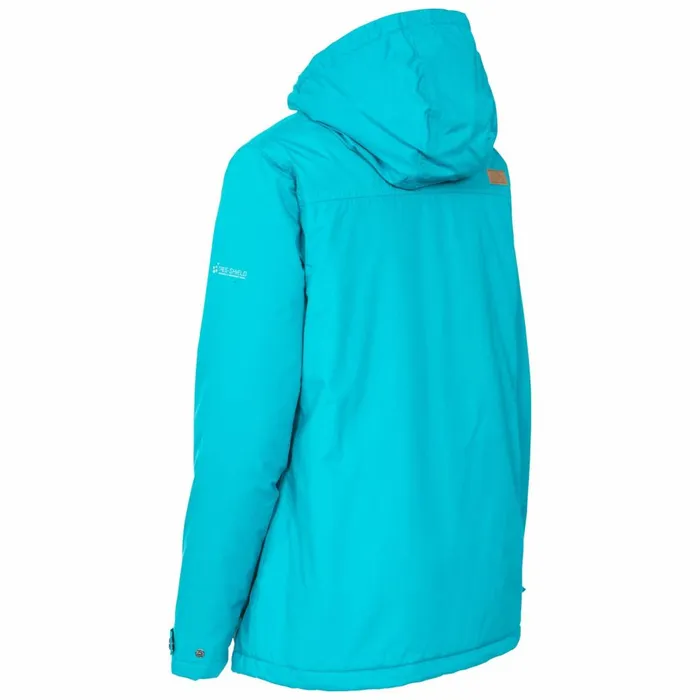 Edna Padded Waterproof Jacket Marine Women Trespass Casual Jackets