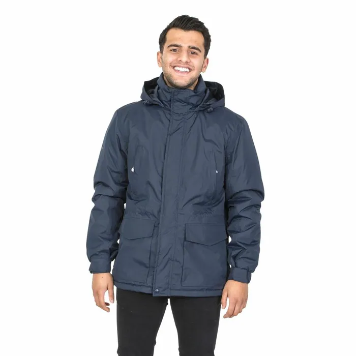 Elk Waterproof Jacket Dark Navy Men Trespass Waterproof Jackets