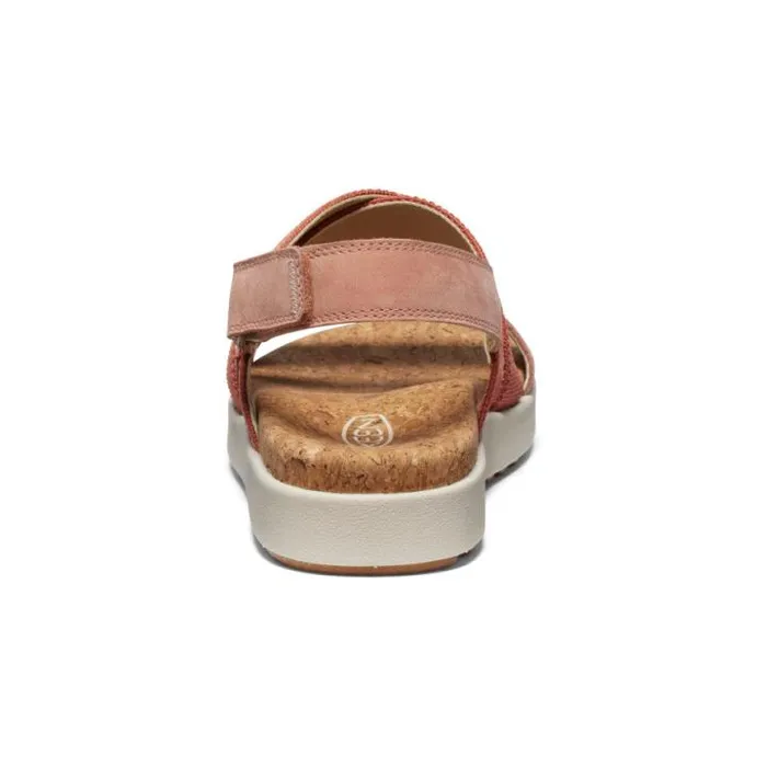 Elle Criss Cross Baked ClayCork Sandal Women KEEN Casual Elle Criss Cross Baked ClayCork Sandal Women KEEN Casual
