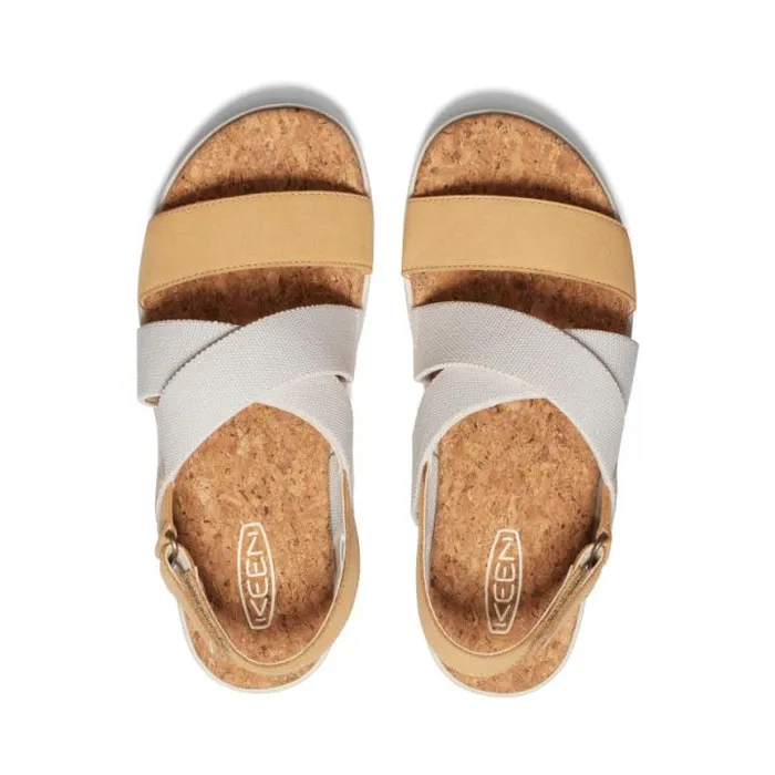 Elle Criss Cross BirchCurry Sandal Women KEEN Sandals Elle Criss Cross BirchCurry Sandal Women KEEN Sandals