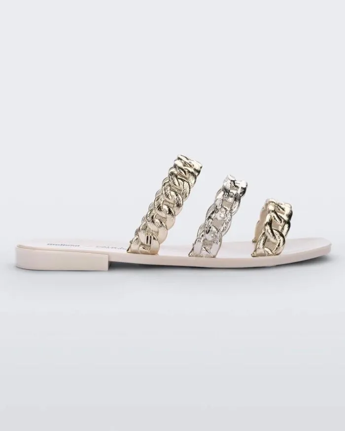 Feel Beige Women Melissa Slides